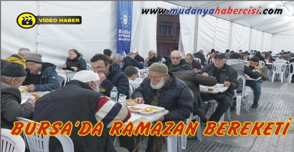 BURSA'DA RAMAZAN BEREKET